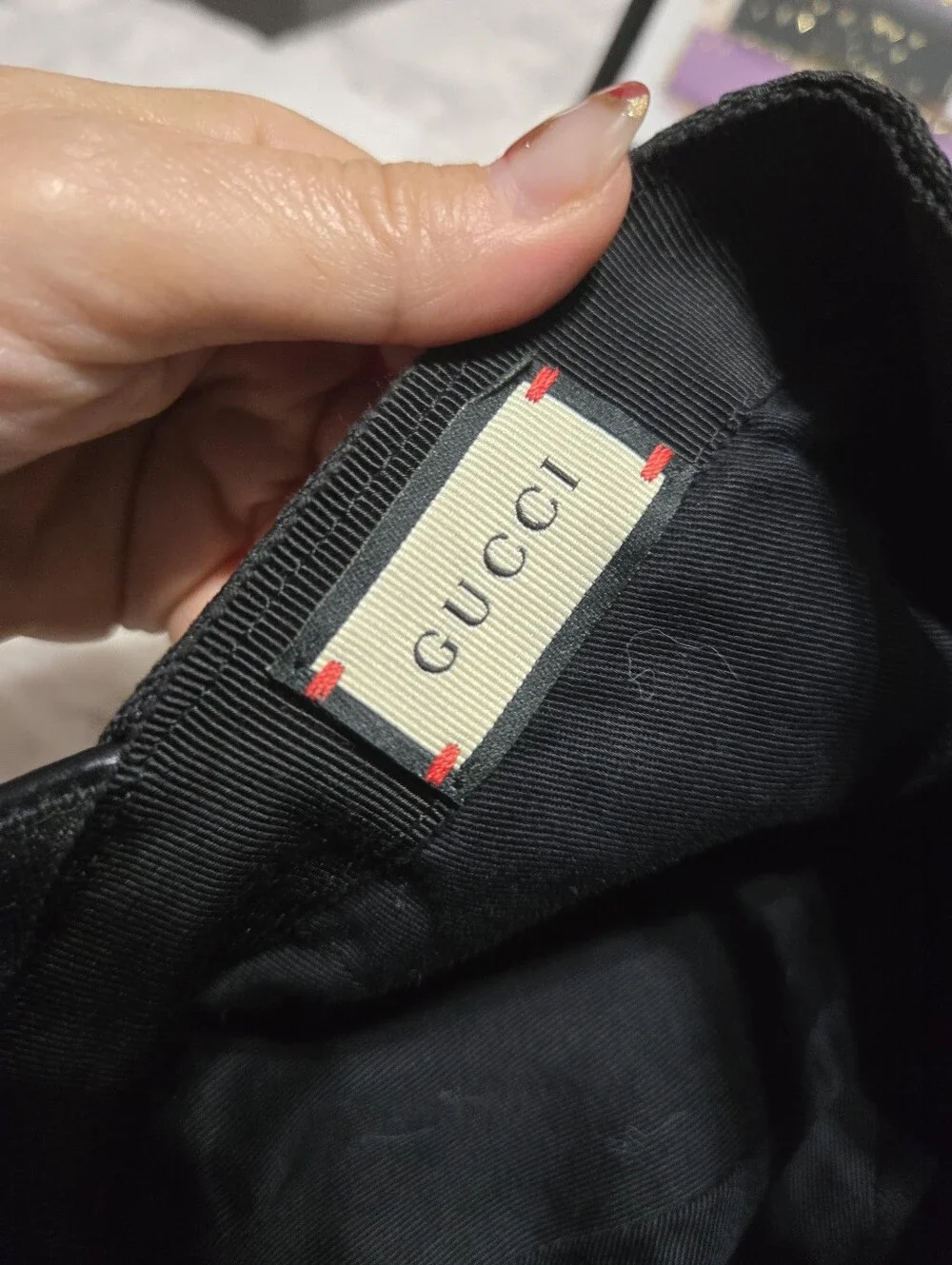 Gucci GG Baseball Hat Sherryline Large 59 EUC